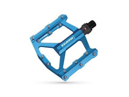 246211 mtb pedale exustar pb557 blue