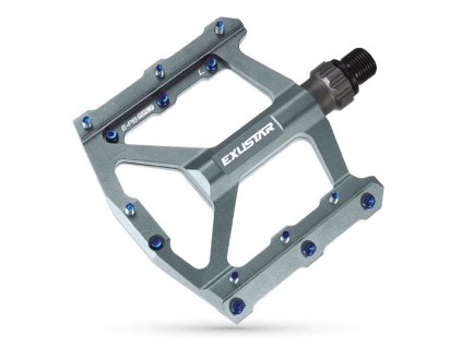 240001 mtb pedale exustar pb557 iron grey