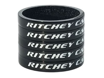 243469 podlozky ritchey wcs carbon black ud glossy 5x5mm