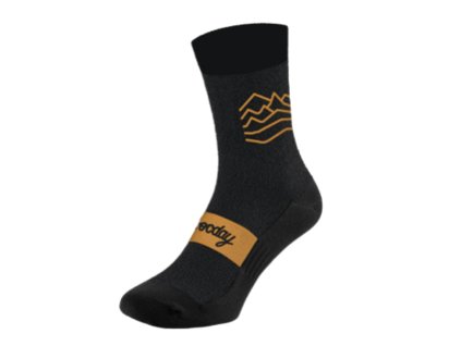 238708 ponozky rocday timber merino melange yellow l xl
