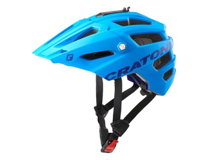 Prilba CRATONI AllTrack Blue Rubber - S/M (54-58cm) (Veľkosť S)