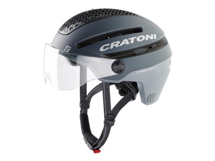 Prilba CRATONI Commuter Grey Matt - S/M (54-58cm) (Veľkosť S)