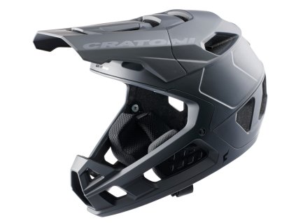Prilba CRATONI Interceptor 2.0 Black Matt - M/L (58-61cm) (Veľkosť M)