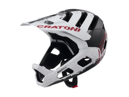 Prilba CRATONI Madroc White/Black Matt - M/L (58-61cm) (Veľkosť M)
