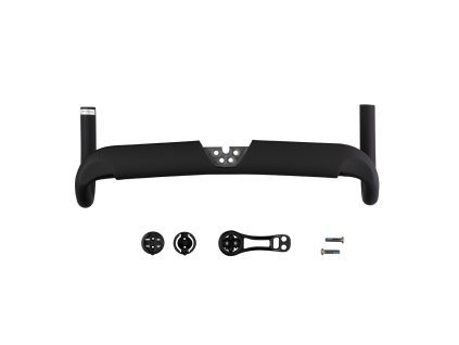 239518 riadidla look combo aero handlebar carbon stealth mat glossy 420 mm c to c afm 420 mm