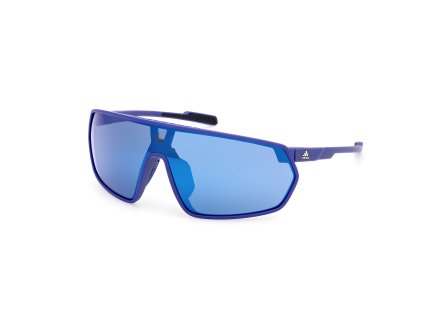 237469 slunecni bryle adidas sport sp0089 matte blue green mirror