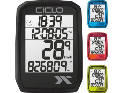 237067 tachometer ciclosport protos 205 bezdrotovy black