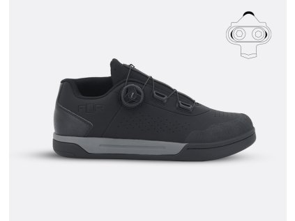 Tretry FLR Congo Pro Dial SPD Black - 38 (Veľkosť 38)