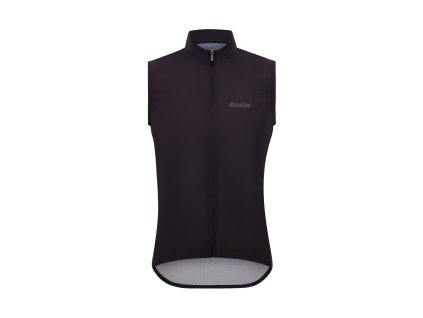 Unisex vesta SANTINI RTR Wind Black - XXS (Veľkosť XXS)