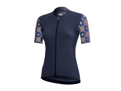 248143 dotout damsky dres check melange blue s