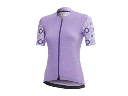 248893 dotout damsky dres check melange lilac xs