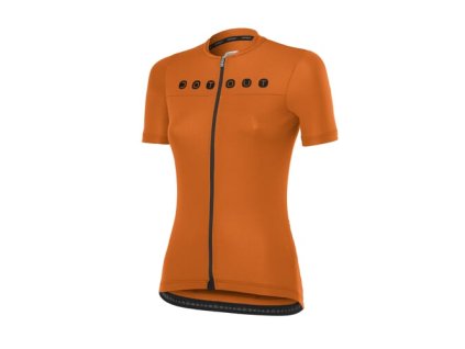 250591 dotout damsky dres signal orange s