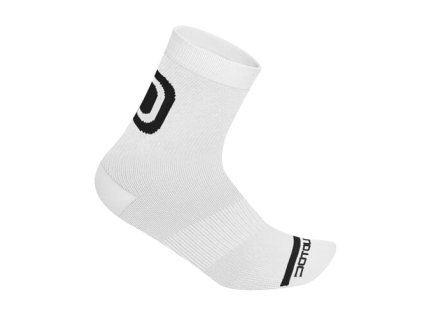 DOTOUT PONOŽKY LOGO WHITE - SET 3 PÁRŮ S/M (Veľkosť S/M)