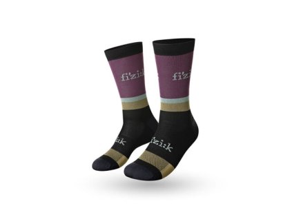 FIZIK PONOŽKY TEAM EDITION MUD/GRAPE S (Veľkosť S)