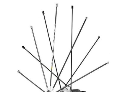252757 mavic kit 10 nds r sys slr clinc black spoke 284mm