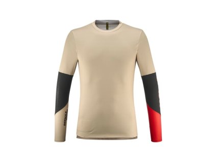 MAVIC PÁNSKÝ DRES S DLOUHÝM RUKÁVEM DEEMAX ENDURO PRO WHITE PEPPER/SPICY ORANGE S (Veľkosť S)