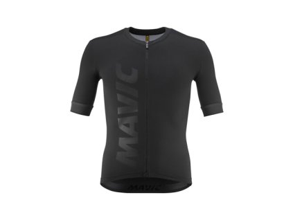 MAVIC PÁNSKÝ DRES S KRÁTKÝM RUKÁVEM AKSIUM BLACK S (Veľkosť S)