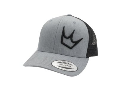 258730 peaty s pubwear ksiltovka trucker cap crown grey black