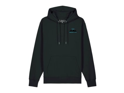 PEATY'S PUBWEAR MIKINA S KAPUCÍ SUNRISE BLACK S (Veľkosť S)