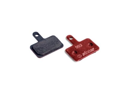 251938 sinter brzdove desticky shimano b type red