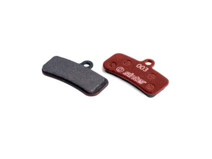 254362 sinter brzdove desticky shimano d type red