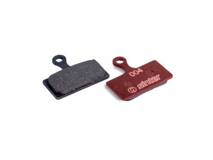 258313 sinter brzdove desticky shimano g type red