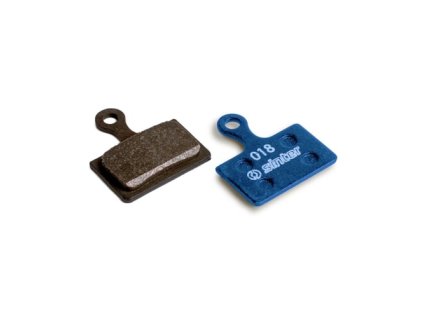 254320 sinter brzdove desticky shimano k type blue
