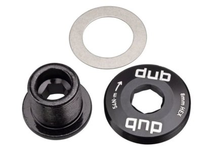 255946 sram crank arm bolt s extr m18 30 dub stl blk