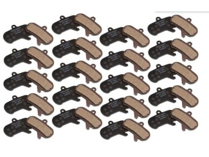 259522 sram db brake pad org stl x large 20 sets qt