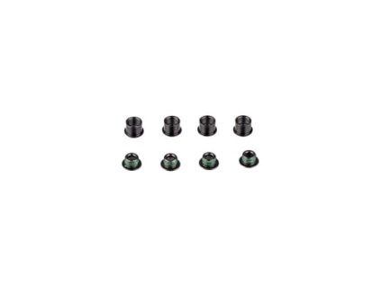 260878 sram chainring bolt kit 4 steel black