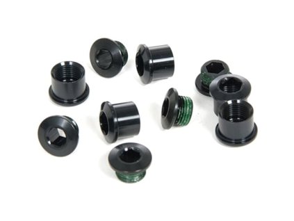 253621 sram chainring bolt kit 5 alum black