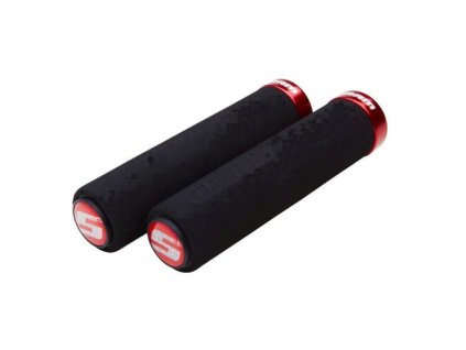 252559 sram sram locking grips foam 129 blk red