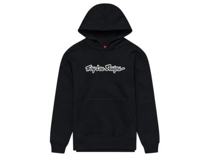 TLD DÁMSKÁ MIKINA SIGNATURE BLACK S (Veľkosť S)