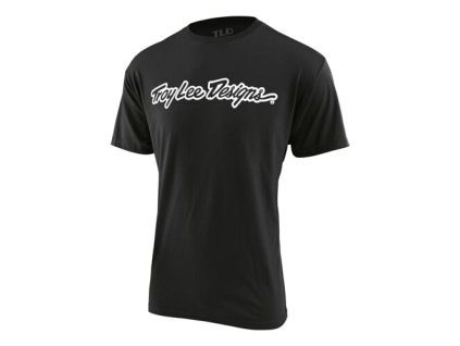 TLD DĚTSKÉ TRIKO S KRÁTKÝM RUKÁVEM SIGNATURE BLACK S (Veľkosť S)
