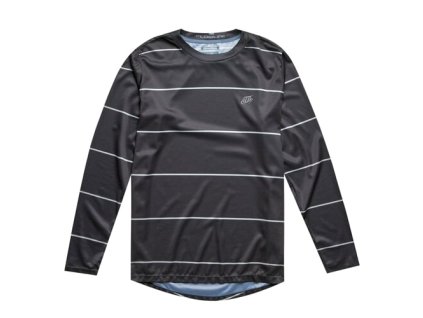 TLD DĚTSKÝ DRES S DLOUHÝM RUKÁVEM FLOWLINE REVERT BLACK S (Veľkosť S)