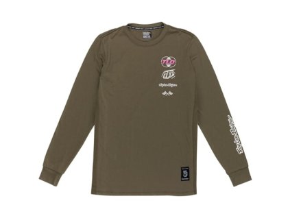 TLD DĚTSKÝ DRES S DLOUHÝM RUKÁVEM SKYLINE RIDE TEE WORLDWIDE CAPER XS (Veľkosť XS)