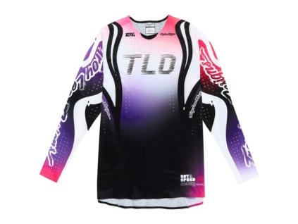 TLD DRES S DLOUHÝM RUKÁVEM SPRINT ULTRA DRIP PURPLE S (Veľkosť S)