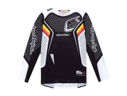TLD DRES S DLOUHÝM RUKÁVEM SPRINT ULTRA OPTIC BLACK S (Veľkosť S)