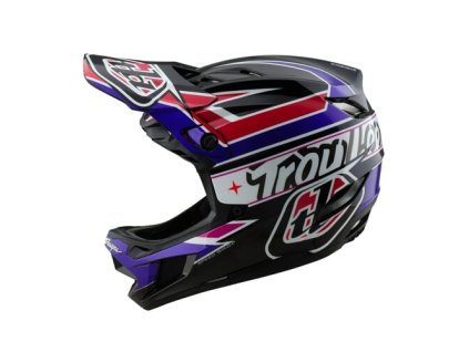 TLD HELMA D4 POLYACRYLITE LINEAR BLACK XS (Veľkosť XS)