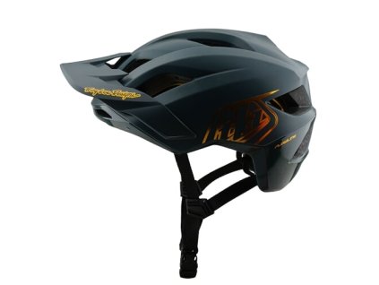 TLD HELMA FLOWLINE POINT GRAY / GOLD XS-S (Veľkosť XS-S)