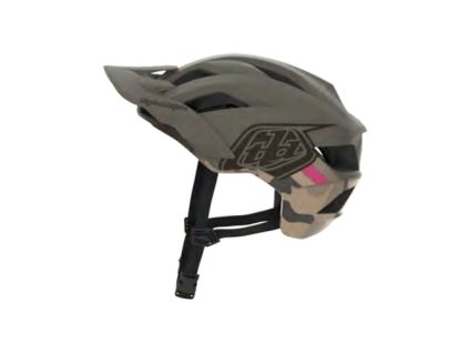 TLD HELMA FLOWLINE SE MIPS BADGE TARMAC / OAK XS-S (Farba Tarmac / Oak, Veľkosť XS-S)
