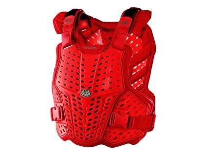 TLD CHRÁNIČ PÁTEŘE A HRUDNÍKU ROCKFIGHT RED XS-S (Veľkosť XS-S)