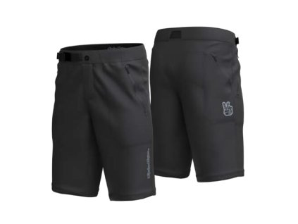 TLD KRAŤASY S VLOŽKOU SKYLINE TRAIL SHORT MONO BLACK 30 (Veľkosť 30)