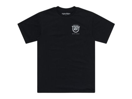 TLD TRIKO S KRÁTKÝM RUKÁVEM SMILEY BLACK S (Veľkosť S)