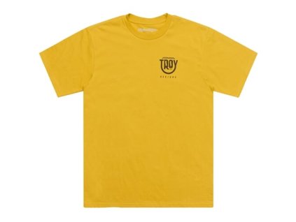 TLD TRIKO S KRÁTKÝM RUKÁVEM SMILEY GOLD S (Veľkosť S)