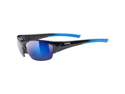 255787 uvex bryle blaze iii black blue mir blue