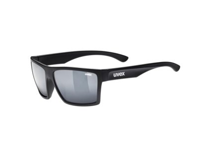 255412 uvex bryle lgl 29 black mat mirror silver