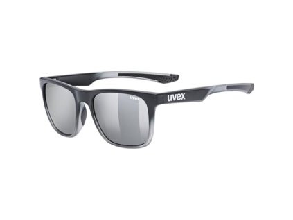 260587 uvex bryle lgl 42 black transparent mir silver