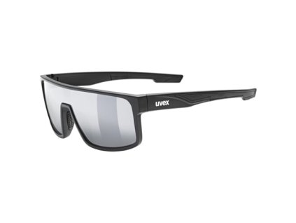 256750 uvex bryle lgl 51 black mat mir silver