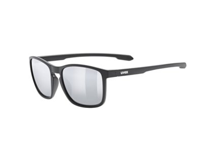 258775 uvex bryle lgl 52 black matt mir silver